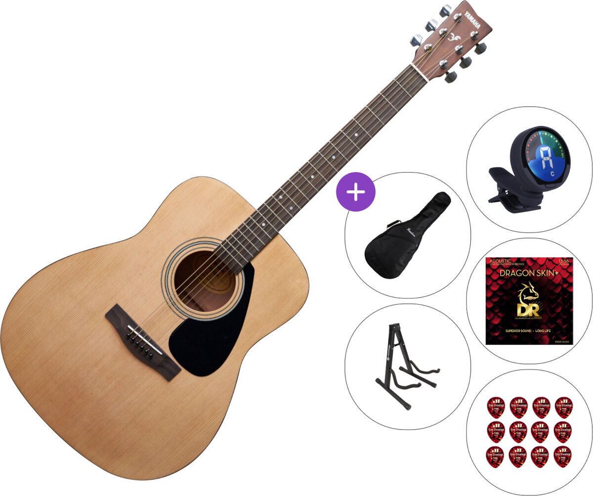 Akustická gitara Yamaha F310 MK2 SET 2 Natural Akustická gitara