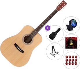 Akustična gitara SX SD204 SET 2 Natural Akustična gitara