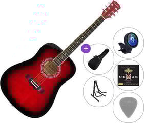 Akustična gitara Pasadena SG028 SET 2 Red Sunburst Akustična gitara