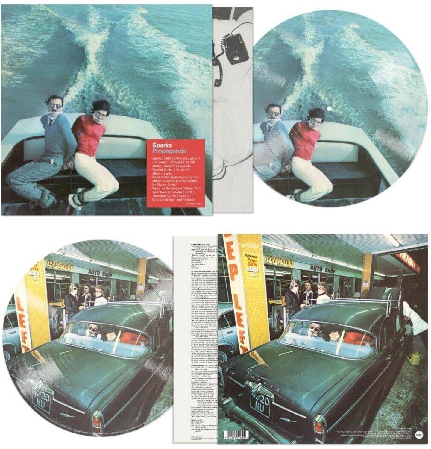 LP ploča Sparks - Propaganda (Anniversary/Limited Edition) (Picture Disc) (LP)