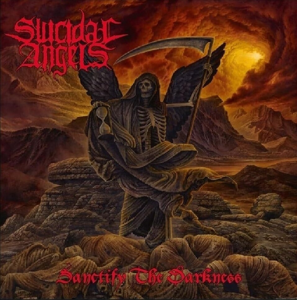 LP ploča Suicidal Angels - Sanctify The Darkness (Limited Edition) (Brick Red Coloured) (LP)