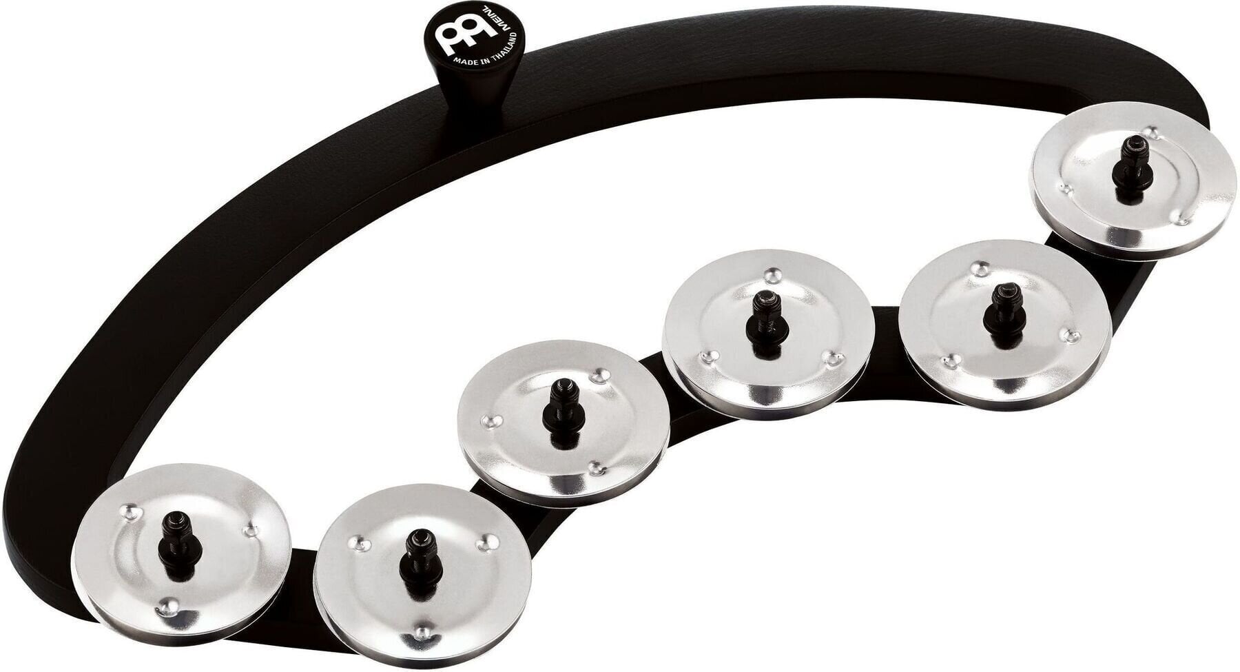 Tambourin montable Meinl BBTA2-BK Black 14" Tambourin montable