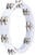 Classical Tambourine Meinl HTT10WH Headliner Series Tour White 10" Classical Tambourine