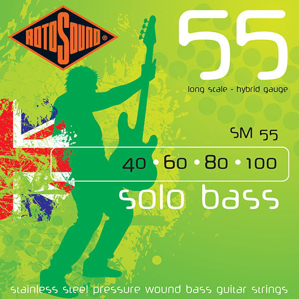Bassguitar strings Rotosound SM55