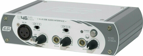 USB Audio Interface ESI U46 XL - 1