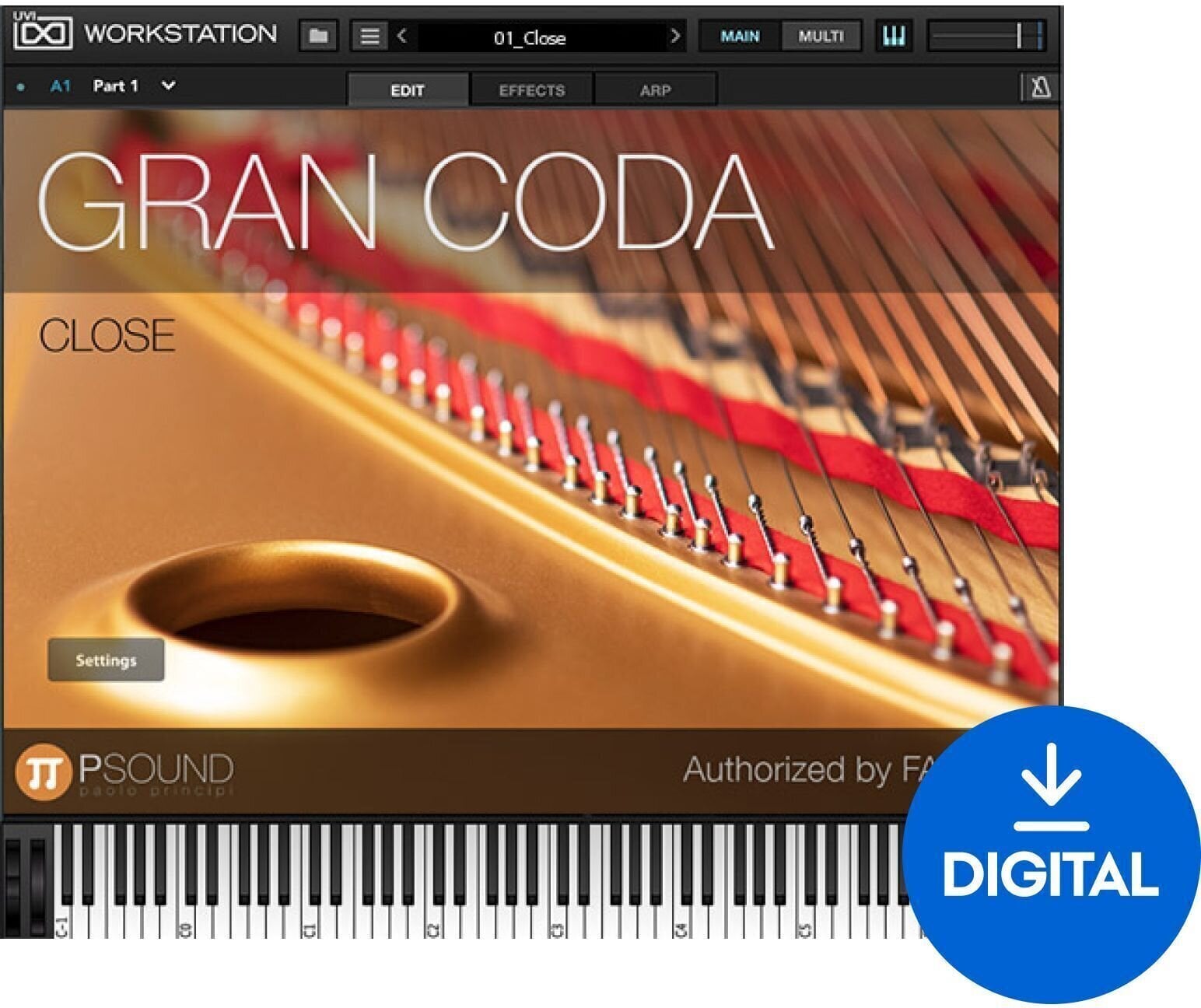 VST Instrument PSound Gran Coda (Digitalni proizvod)