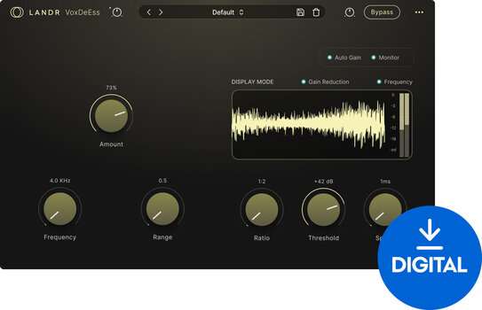 FX-prosessori-ohjelmistolisäosa LANDR VoxDeEss (Digitaalinen tuote) - 1