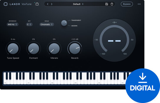 Programski Plug-In efekti LANDR VoxTune (Digitalni proizvod) - 1