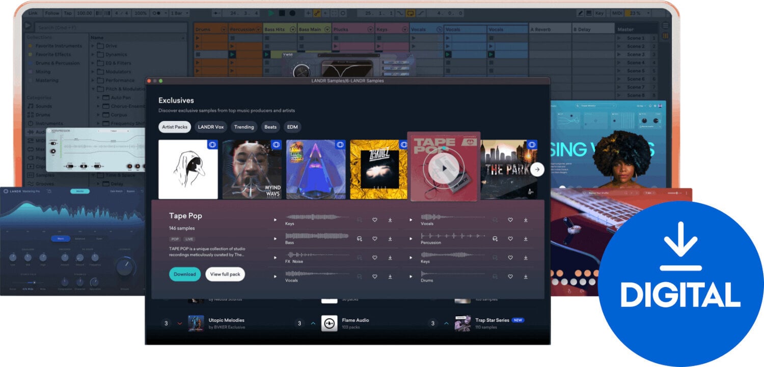 LANDR Studio Standard (Digitálny produkt)