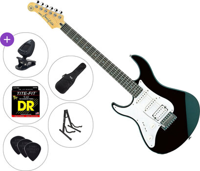 Elektrická gitara Yamaha Pacifica 112JL MKII SET 3 Black Elektrická gitara - 1