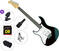 Elektrická gitara Yamaha Pacifica 112JL MKII SET 3 Black Elektrická gitara
