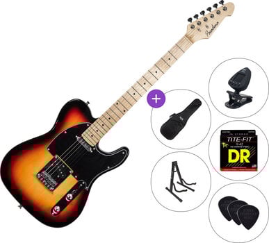 Chitarra Elettrica Pasadena TL-10 SET 3 Sunburst Chitarra Elettrica - 1