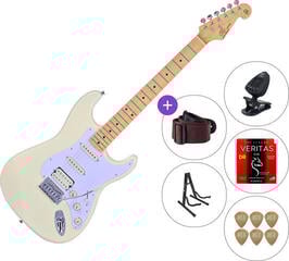 Electric guitar SX SST57+ /HSS SET 3 Vintage White Electric guitar