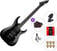 Elektrische gitaar ESP LTD MH-10KIT SET 3 Black Elektrische gitaar