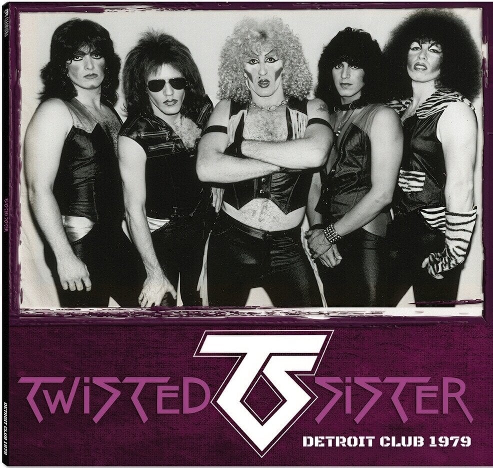 LP ploča Twisted Sister - Detroit Club 1979 (Purple Marble Coloured) (LP)