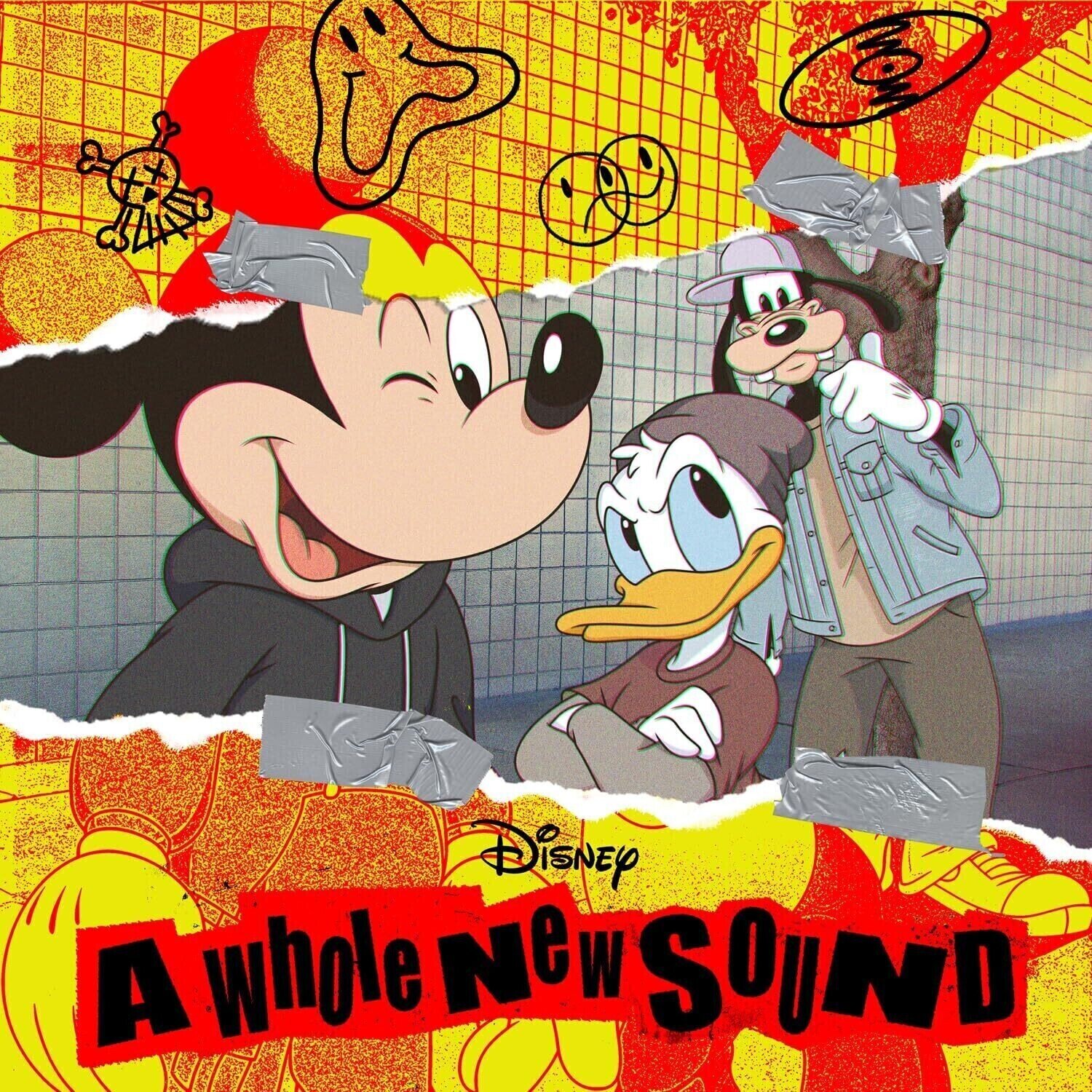 LP ploča Various Artists - A Whole New Sound (Clear With Black Splatter Coloured) (LP)