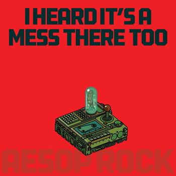 LP ploča Aesop Rock - Heard It's A Mess There Too (Red Coloured) (LP) - 1