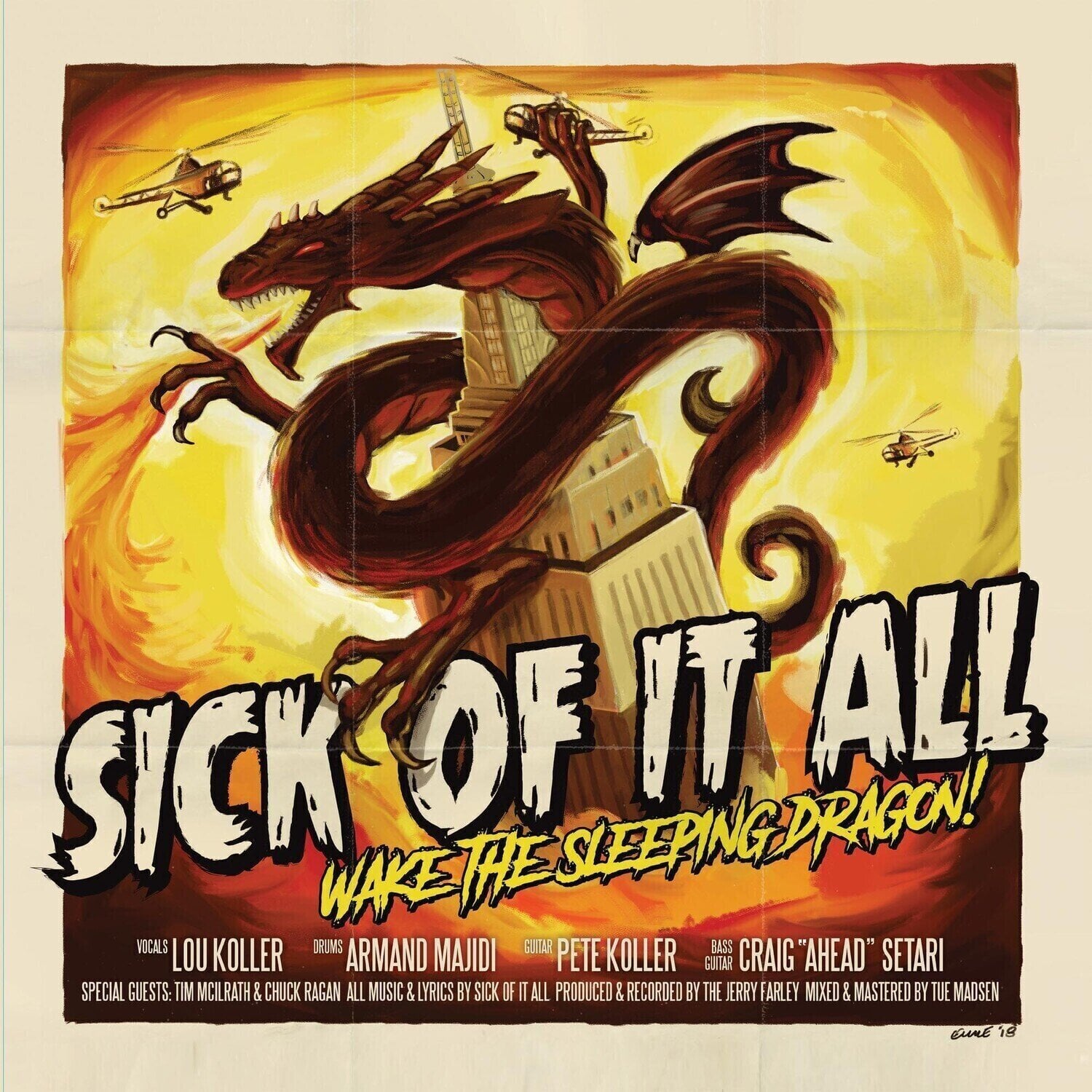 Disc de vinil Sick Of It All - Wake The Sleeping Dragon! (US Version) (LP)