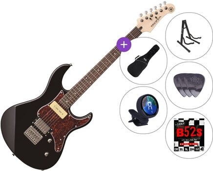 Electric guitar Yamaha Pacifica 311 H SET 3 Black Electric guitar - 1
