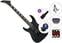 Električna kitara Jackson JS22L DKA Dinky Gloss AH SET 3 Satin Black Električna kitara