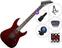 Electric guitar Jackson JS12 Dinky AH SET 3 Metallic Red Electric guitar