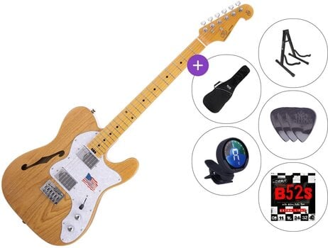 Sähkökitara SX SEA2PH SET 3 Vintage Natural Sähkökitara - 1