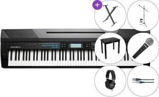 Digitralni koncertni pianino Kurzweil KA120 SET 2 Digitralni koncertni pianino Black