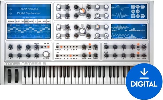 VST Instrument Tone2 Nemesis 3 2024 Edition (Дигитален продукт) - 1