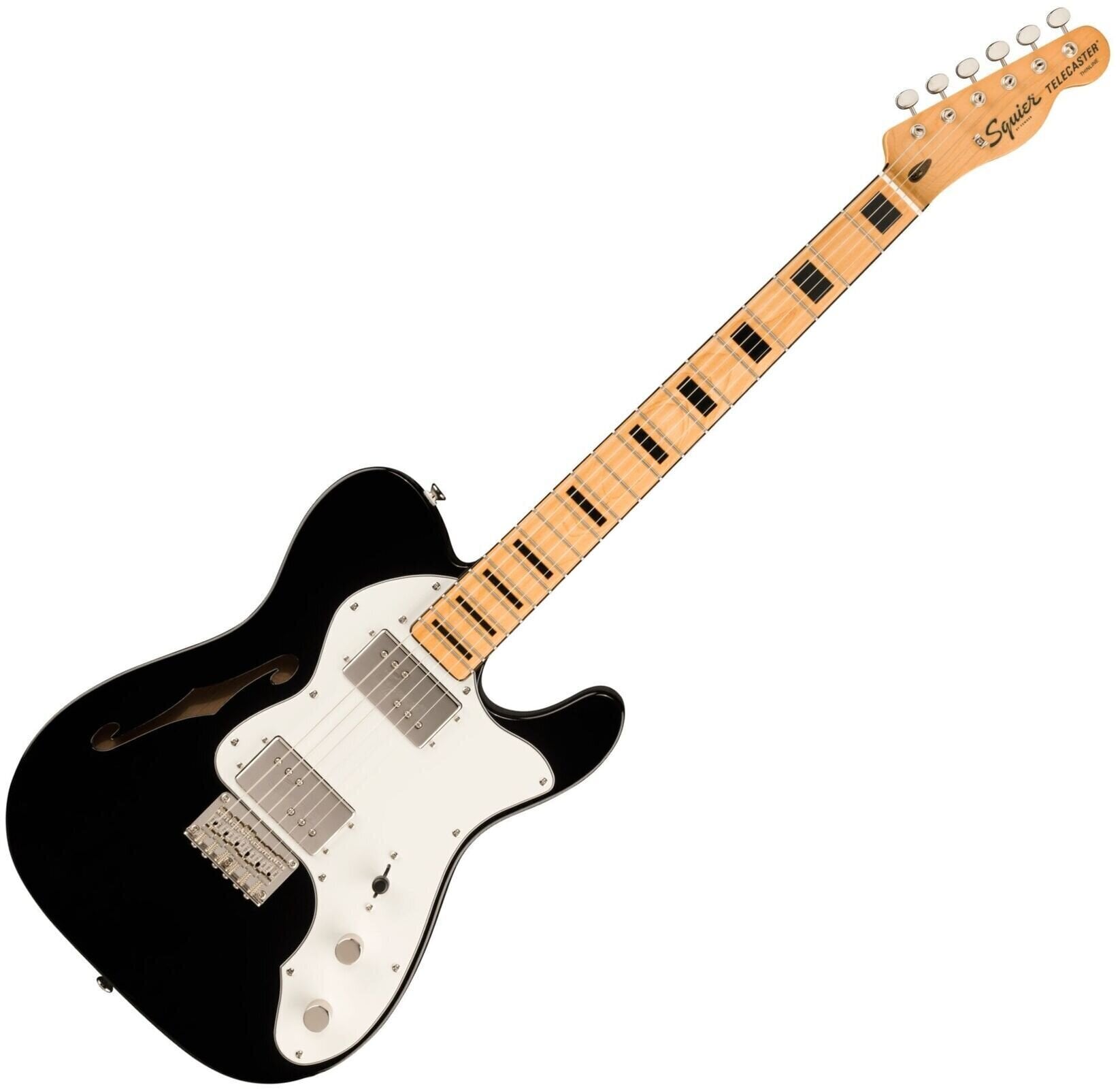 E-Gitarre Fender Squier FSR Classic Vibe '70s Telecaster Thinline MN Black E-Gitarre