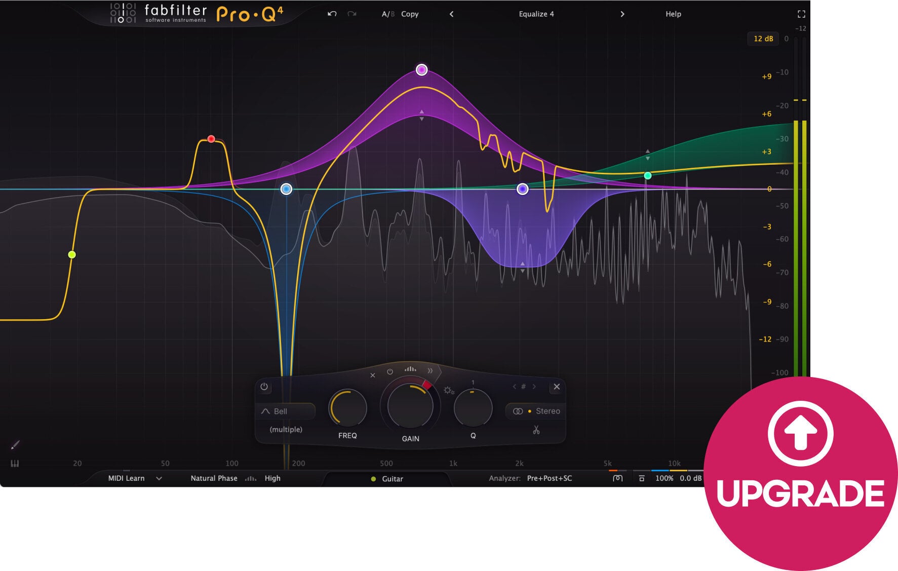 Update / Upgrade / Expansion FabFilter Pro-Q 4 Upgrade (Digitales Produkt)