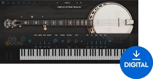 VST Instrument Ample Sound Ample Ethno Banjo - AEBJ (Produs digital) - 1