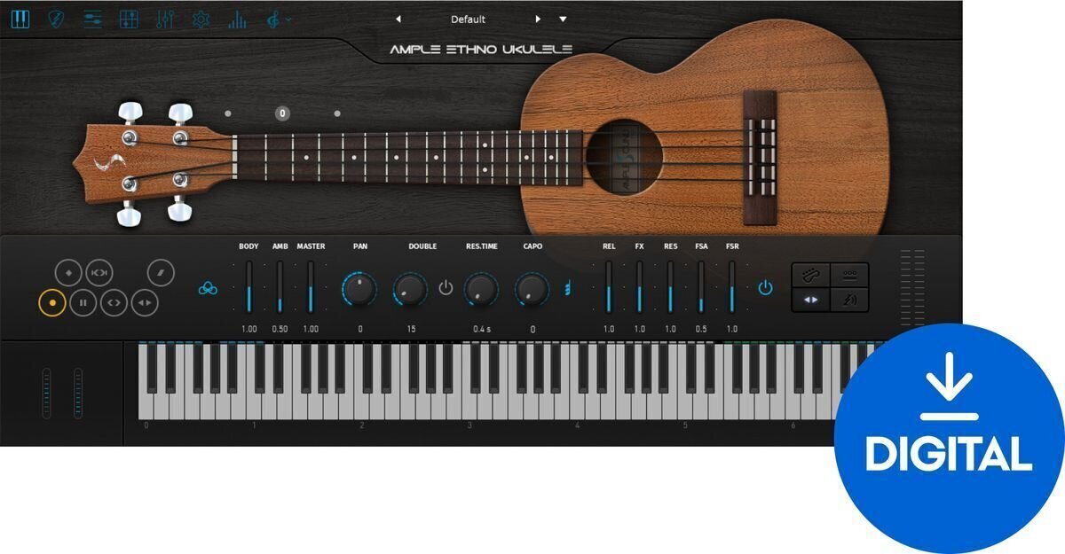 VST Instrument Ample Sound Ample Ethno Ukulele - AEU (Digital product)