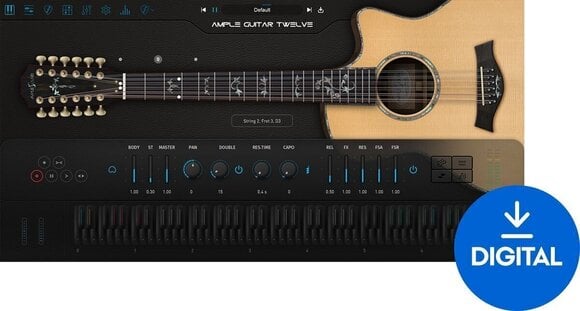 VST Instrument Ample Sound Ample Guitar 12 - AG12 (Digitalni proizvod) - 1
