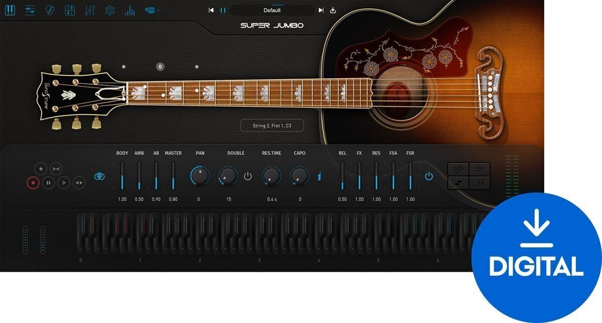 Ample Sound Ample Guitar SJ - AGSJ (Digitálny produkt)