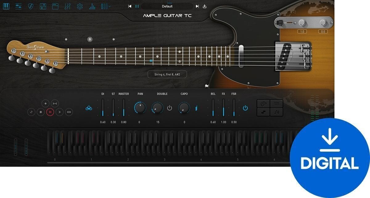 VST Instrument Ample Sound Ample Guitar TC - AGTC (Produs digital)
