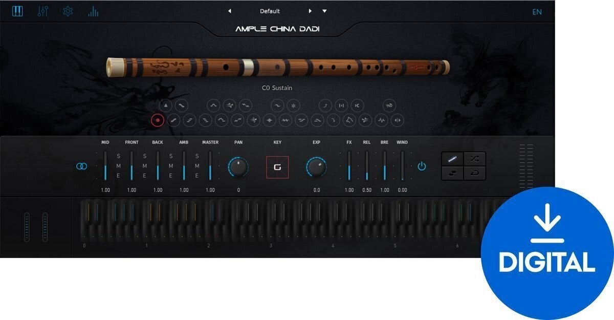 VST Instrument Ample Sound Ample China Dadi - ACDD (Digital product)