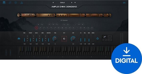 VST Instrument Ample Sound Ample China Dongxiao - ACDX (Digitaal product) - 1