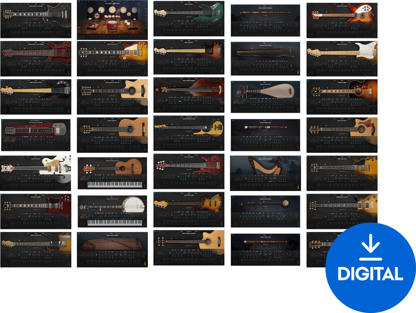 VST Instrument Ample Sound Full Bundle (Digital product)