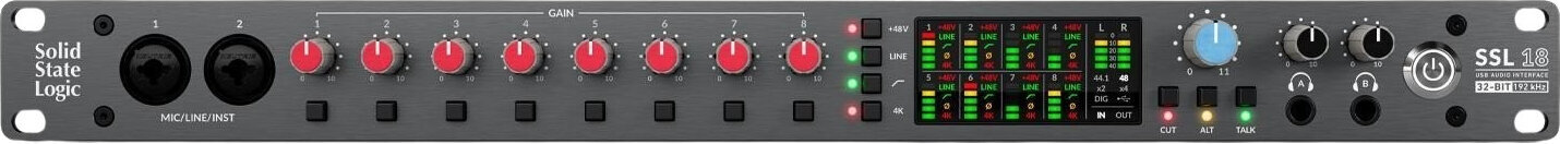 USB Audiointerface Solid State Logic SSL 18 USB Audiointerface