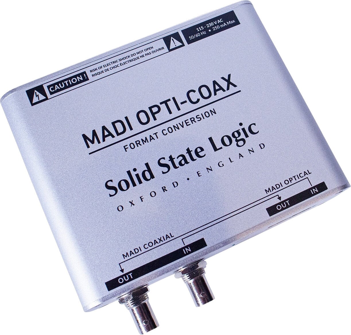 Digital audio converter Solid State Logic Delta-Link MADI OptiCoax Digital audio converter