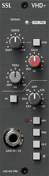 Dynamikeffekt Solid State Logic 500 - VHD+ Dynamikeffekt