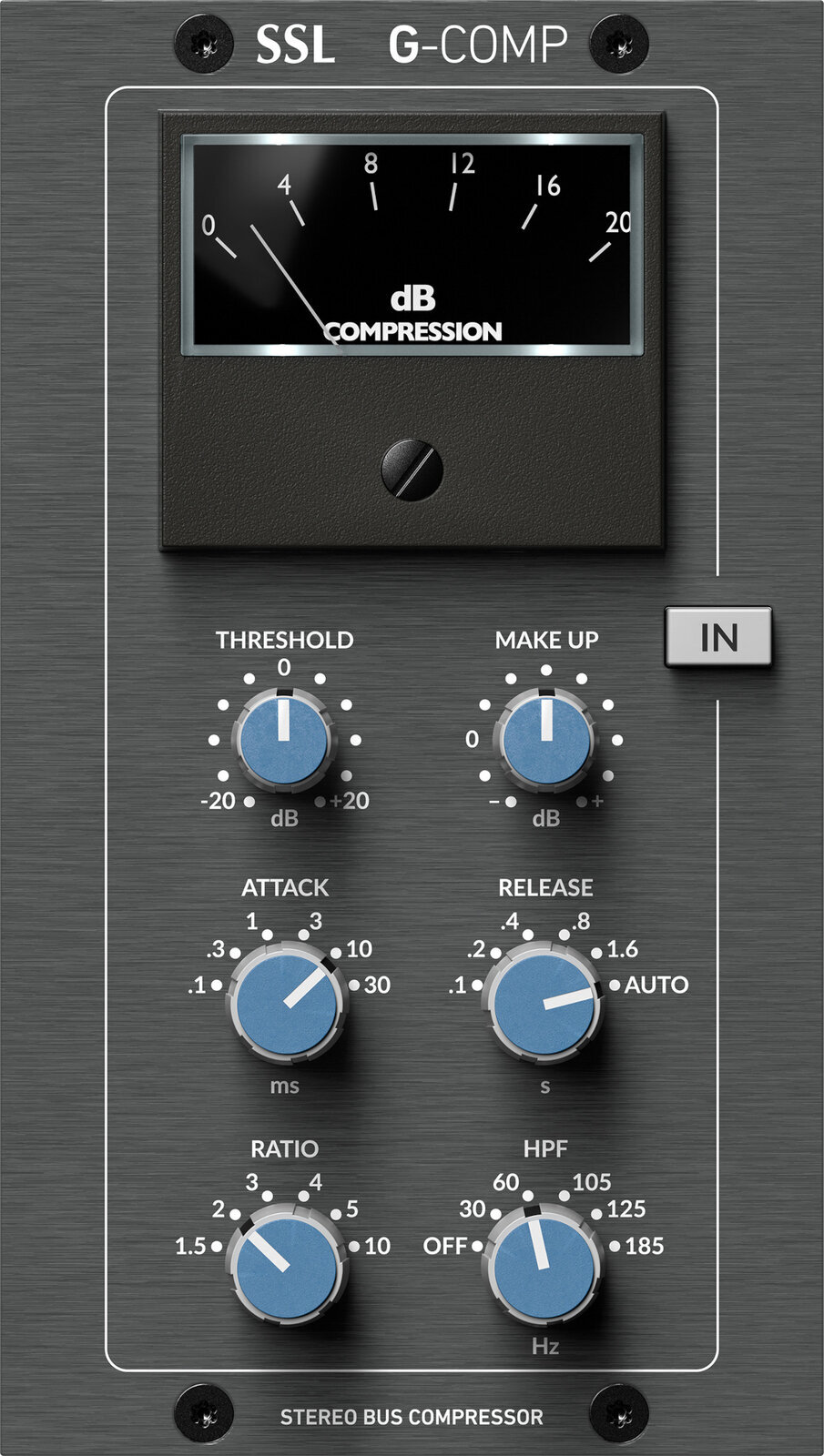Efeito dinâmico Solid State Logic 500-Series Bus Compressor Efeito dinâmico