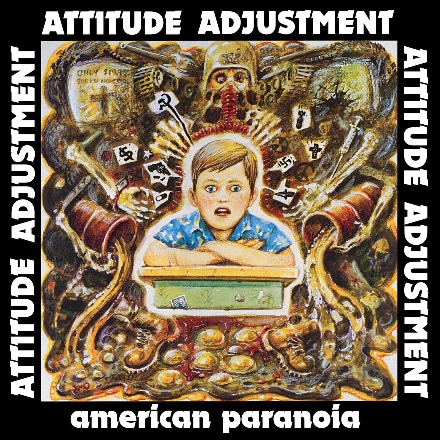 Disc de vinil Attitude Adjustment - American Paranoia (Reissue) (Remastered) (LP)