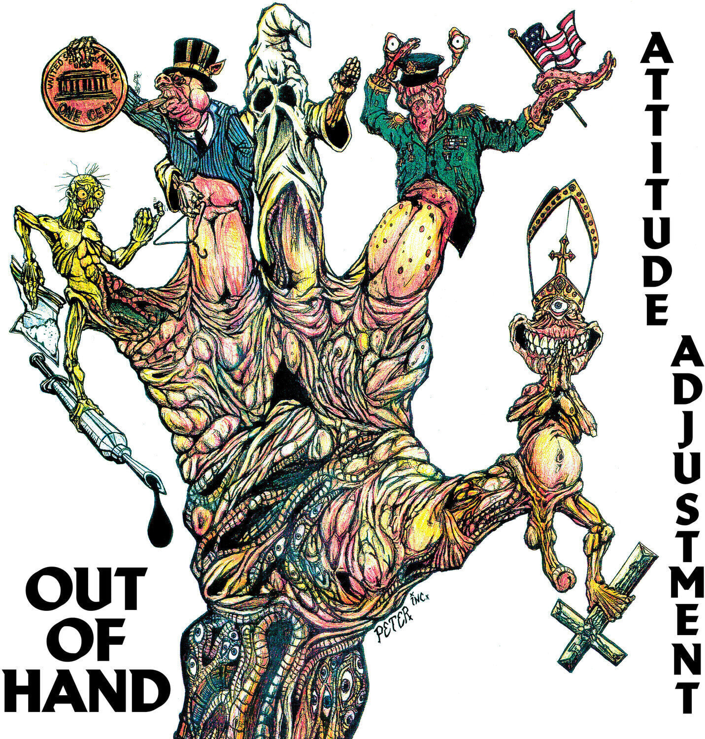 LP plošča Attitude Adjustment - Out Of Hand (Reissue) (Remastered) (LP)