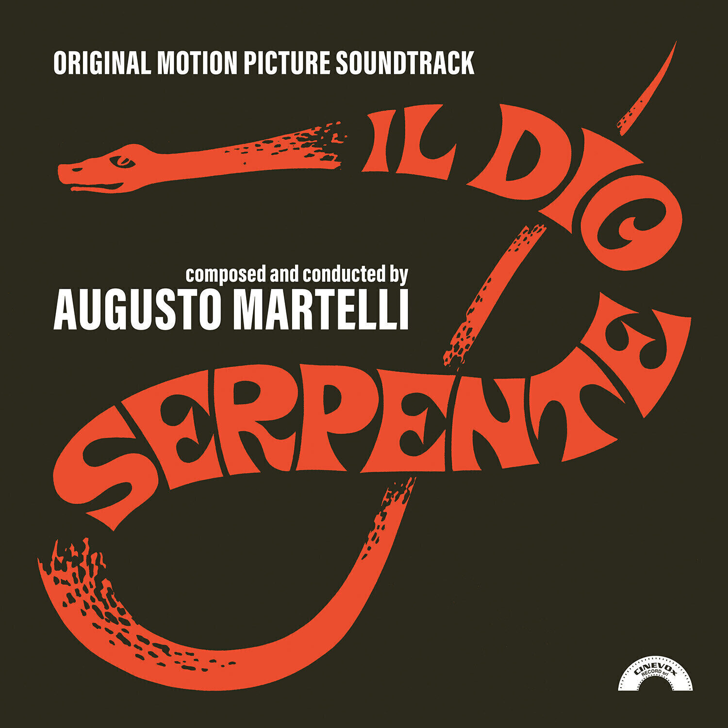 LP plošča Augusto Martelli - Il Dio Serpente (Original Soundtrack) (Red Coloured) (LP)