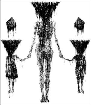 LP ploča Author & Punisher - Women & Children (Limited Edition) (Reissue) (Tri Color Striped Ice Milky Clear with Black and White Splatter Coloured) (LP) - 1