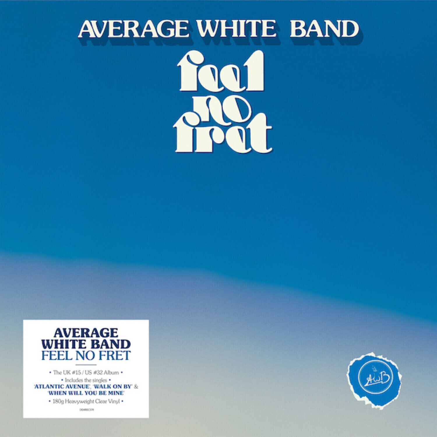 LP ploča Average White Band - Feel No Fret (Reissue) (Remastered) (Clear Coloured) (180 g) (LP)