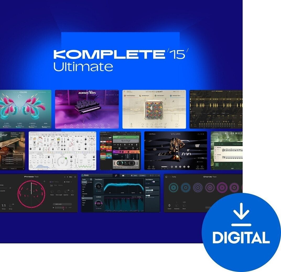 Native Instruments KOMPLETE 15 ULTIMATE (Дигитален продукт) - Muziker