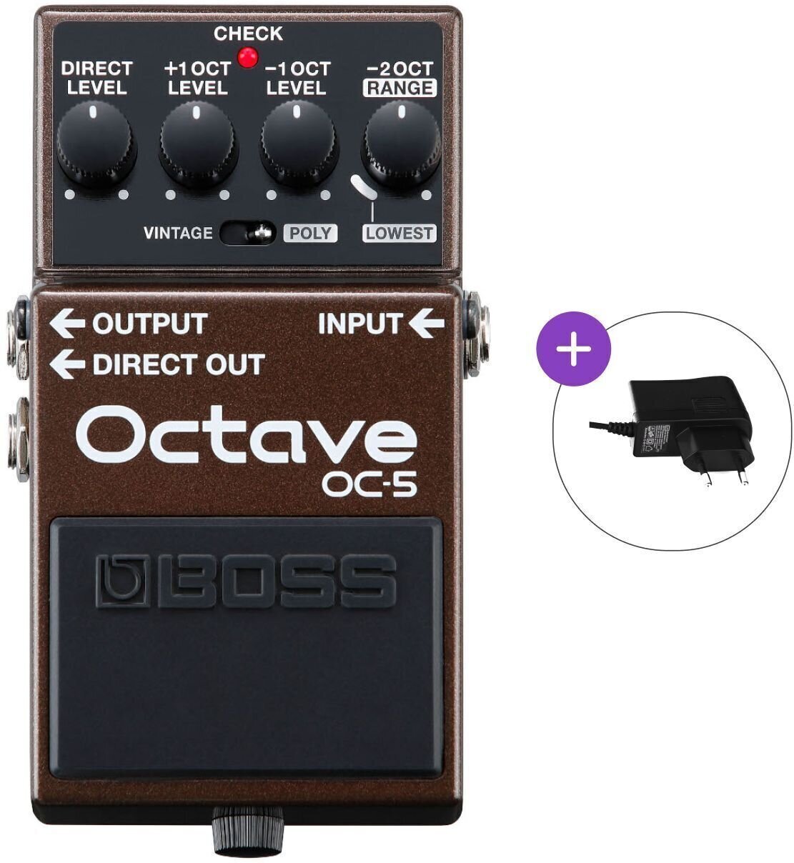 Gitarreneffekt Boss OC-5 SET Gitarreneffekt