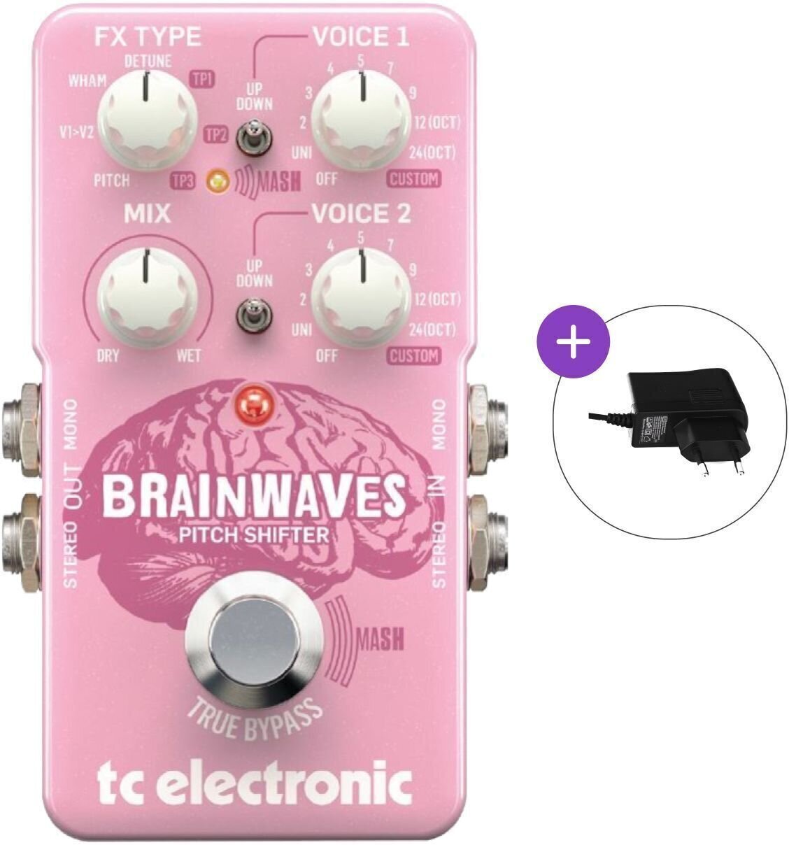Gitarreneffekt TC Electronic Brainwaves SET Gitarreneffekt